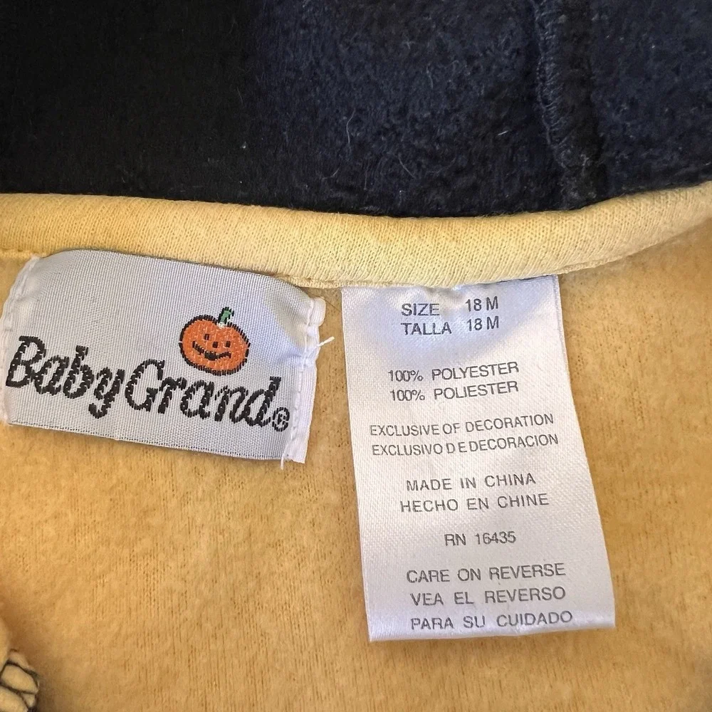 3/$25 Sale! Bumble Bee Costume Size 18 Months‎ Unisex Pre-owned